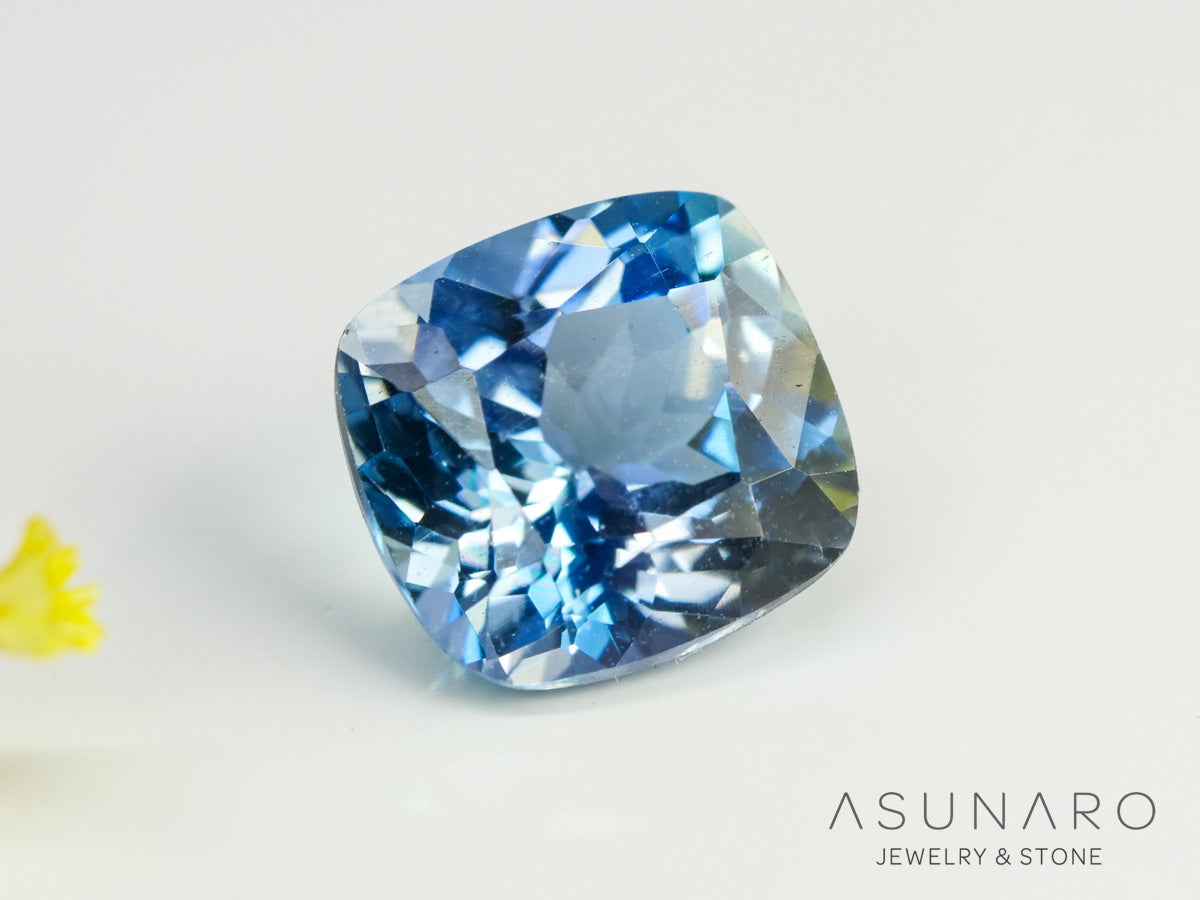 インペリアルブルーアパタイト　クッションカット　 マダガスカル産　1.56ct　【240312-2072】