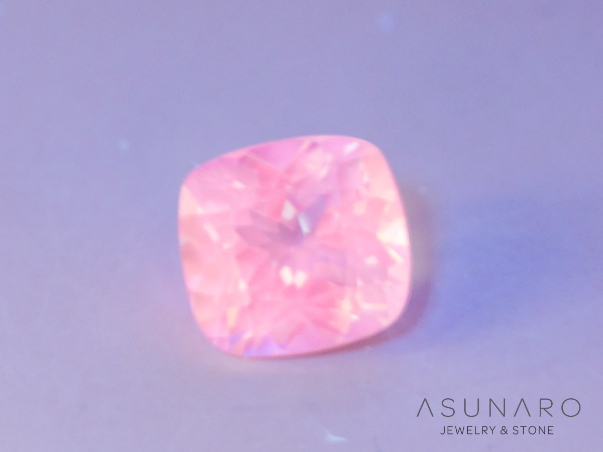 インペリアルブルーアパタイト　クッションカット　 マダガスカル産　1.56ct　【240312-2072】