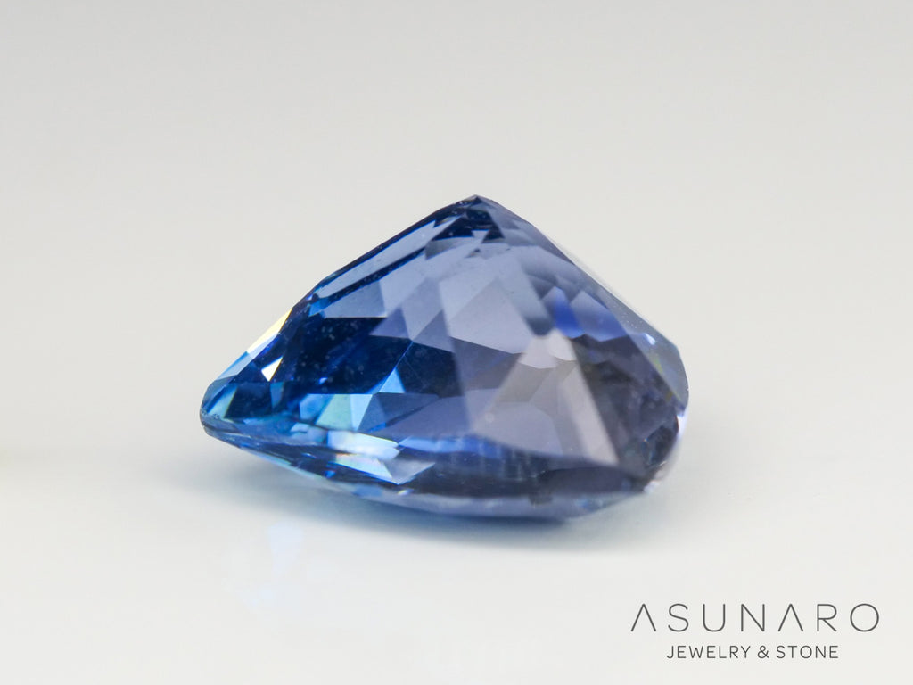 インペリアルブルーアパタイト　トリリアントカット　 マダガスカル産　1.72ct　【240312-2088】