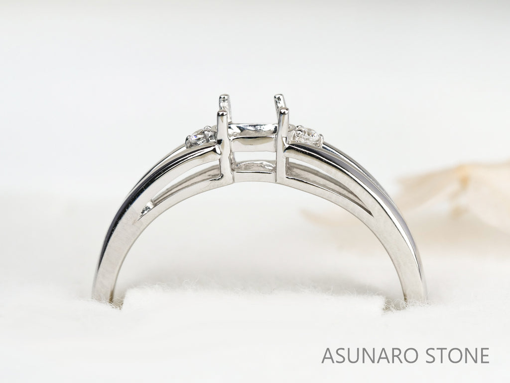 【お仕立て用】空枠番号：5616I　リング枠【オーダージュエリー用】