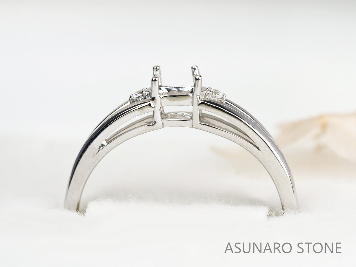 【お仕立て用】空枠番号：5616I　リング枠【オーダージュエリー用】