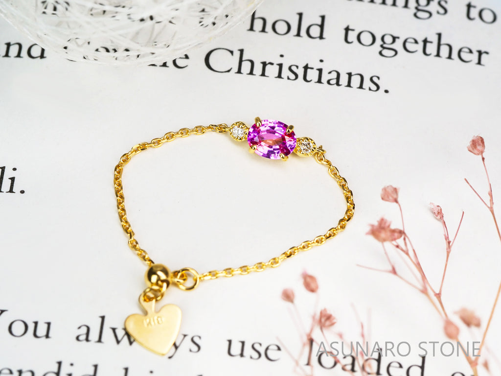 【お仕立て用】空枠番号：5324C　チェーンリング　リング枠【オーダージュエリー用】