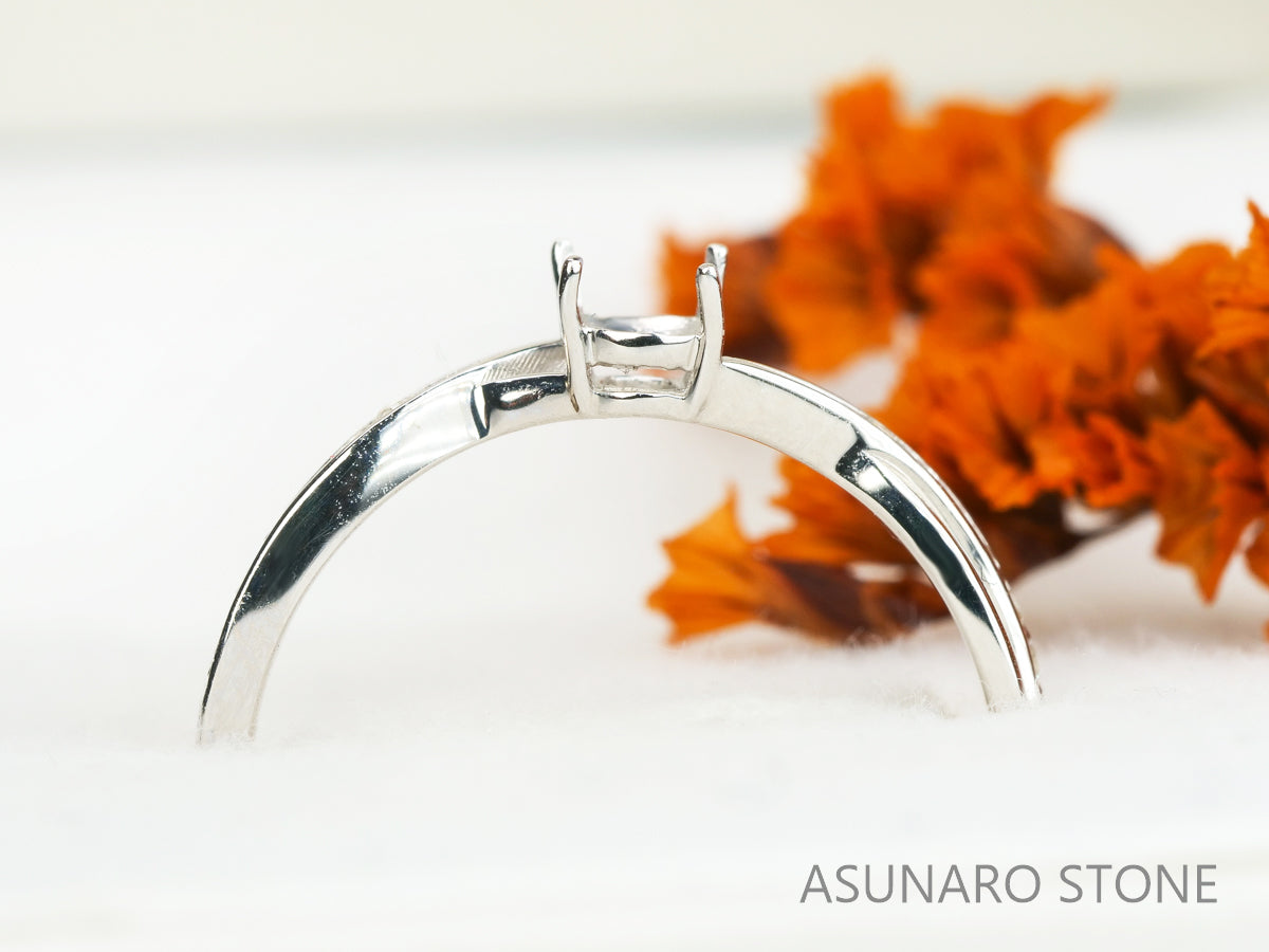 【お仕立て用】空枠番号：4948C　リング枠【オーダージュエリー用】