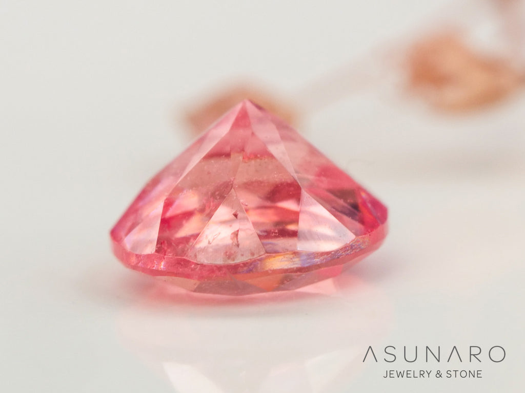 ロードクロサイト 　ラウンドカット　アメリカ・コロラド産　0.32ct　【240415-2092】