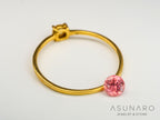 ロードクロサイト 　ラウンドカット　アメリカ・コロラド産　0.32ct　【240415-2092】