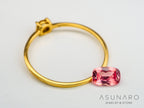 ロードクロサイト 　クッションカット　アメリカ・コロラド産　0.48ct　【240415-2094】