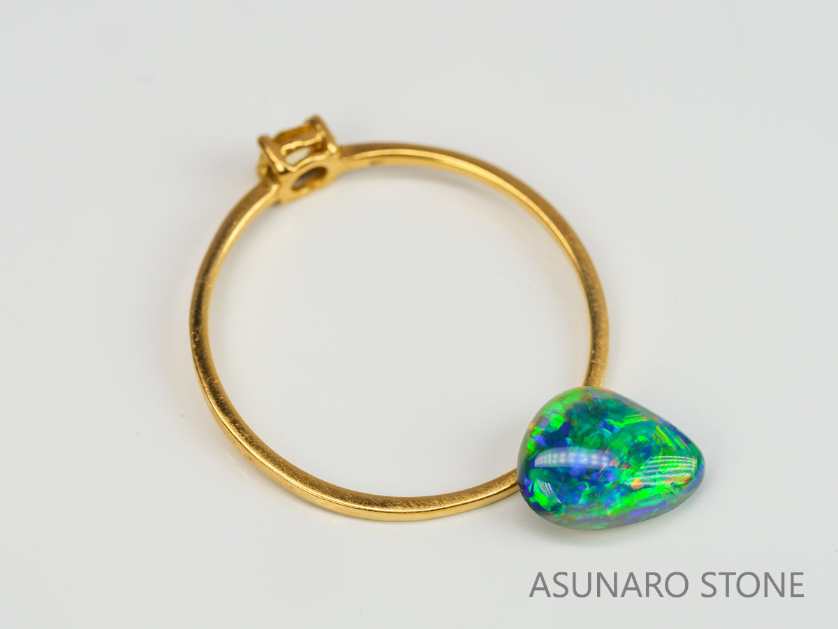 ブラックオパール 　オーストラリア産　　0.91ct【240221-2098】