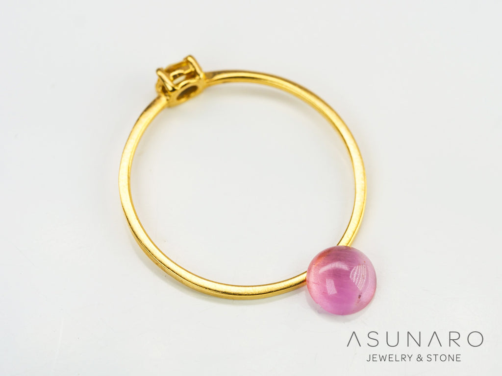 ペツォッタイト　カボション　マダガスカル産 　0.53ct【230403-594】