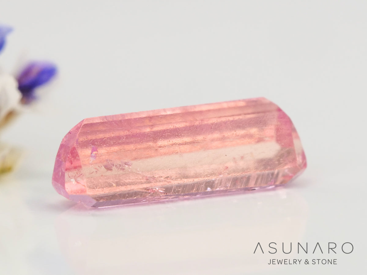 ペツォッタイト　エメラルドカット　マダガスカル産 　0.31ct【230403-595】