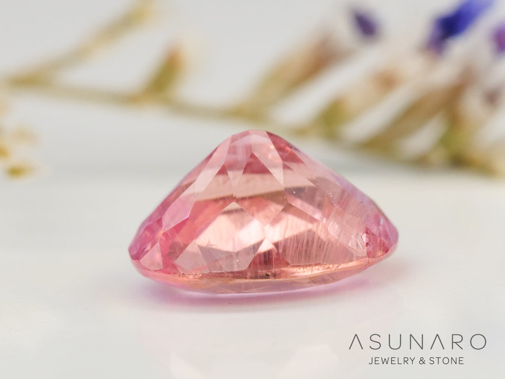 ペツォッタイト　クッションカット　マダガスカル産 　0.46ct【230403-579】