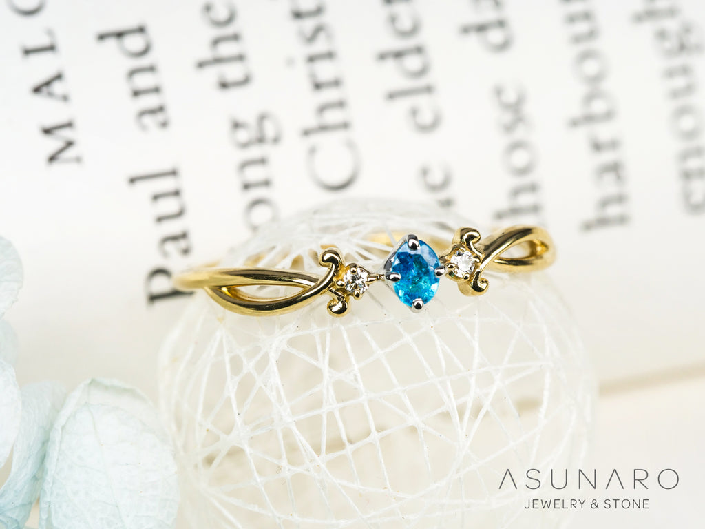 【お仕立て用】空枠番号：4042C　リング枠【オーダージュエリー用】