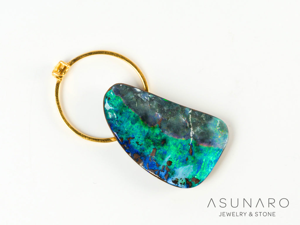 ボルダーオパール 　オーストラリア産　15.46ct【240424-2129】