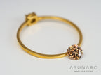キャシテライト  ラウンドカット　ビルマ産 　0.60ct　【240404-2142】