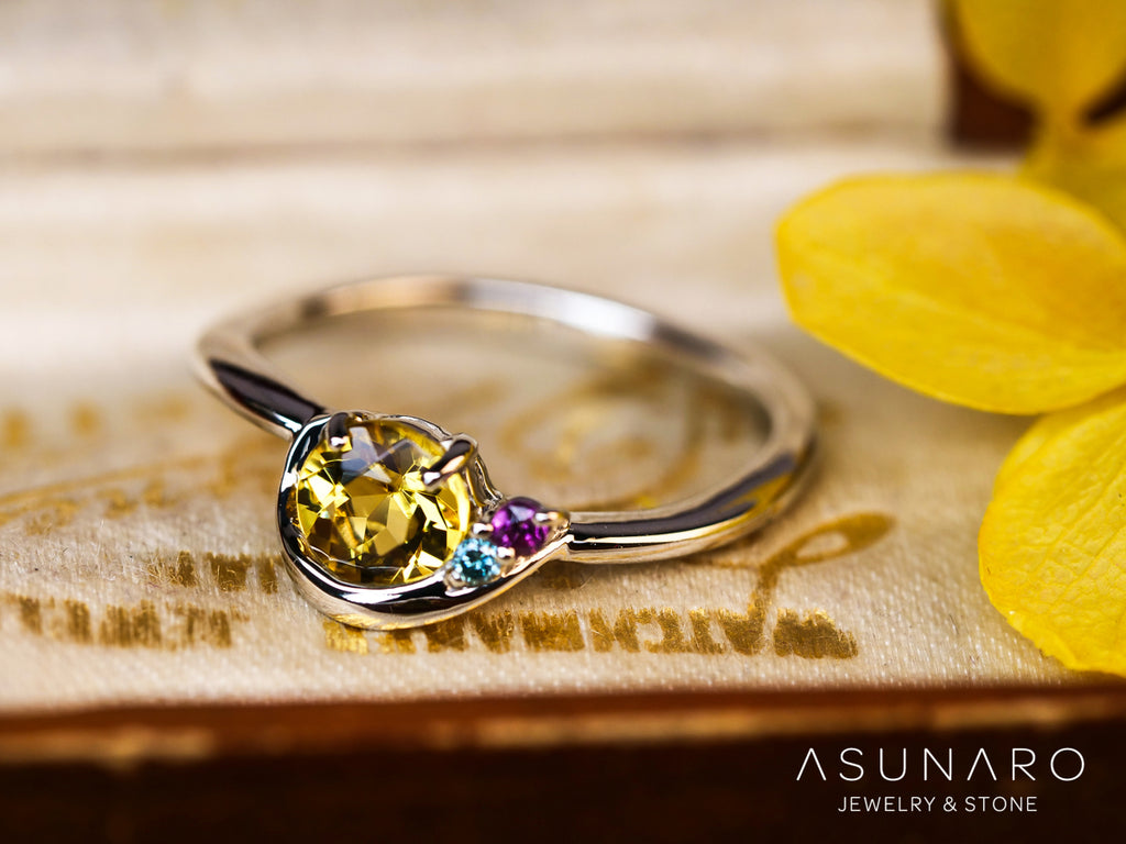 【お仕立て用】空枠番号：2132C  リング枠【オーダージュエリー用】