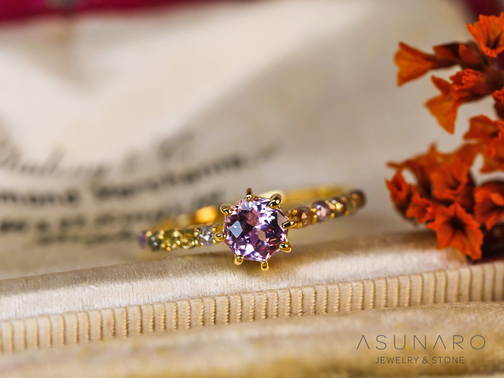 【お仕立て用】空枠番号：4632C　リング枠【オーダージュエリー用】