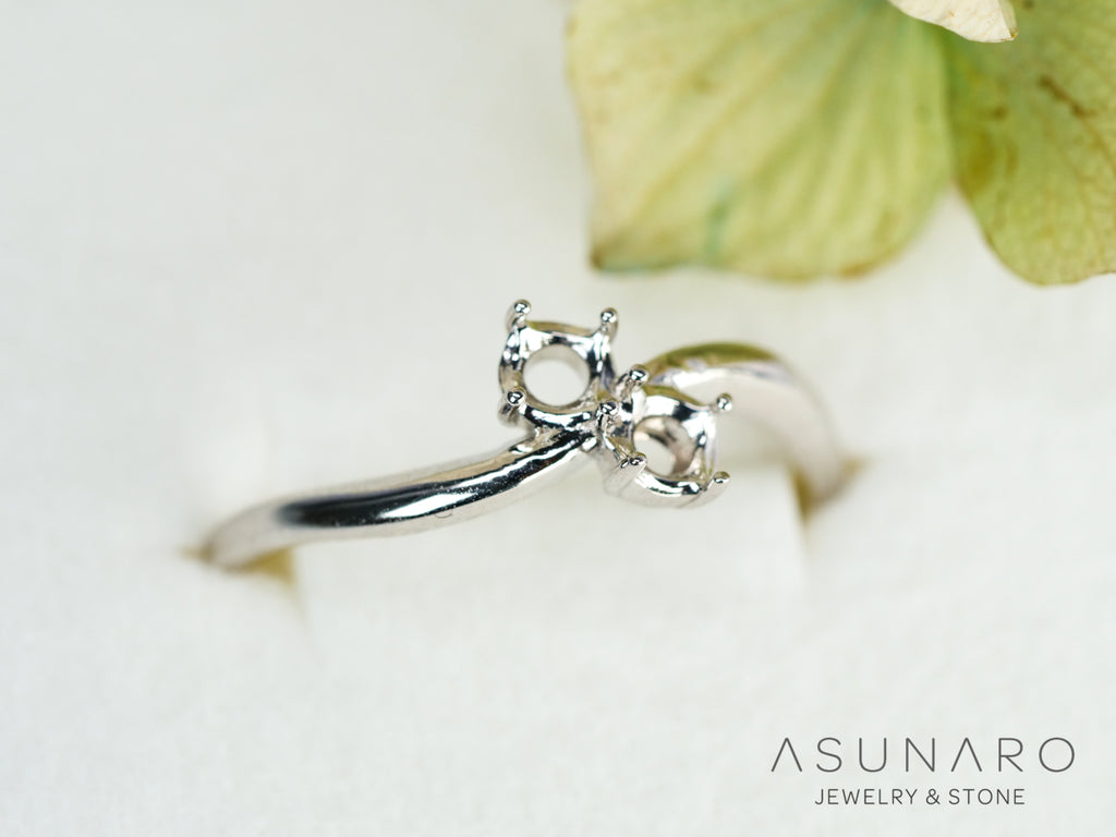 【お仕立て用】空枠番号：S88A　ダイヤなし　リング枠【オーダージュエリー用】