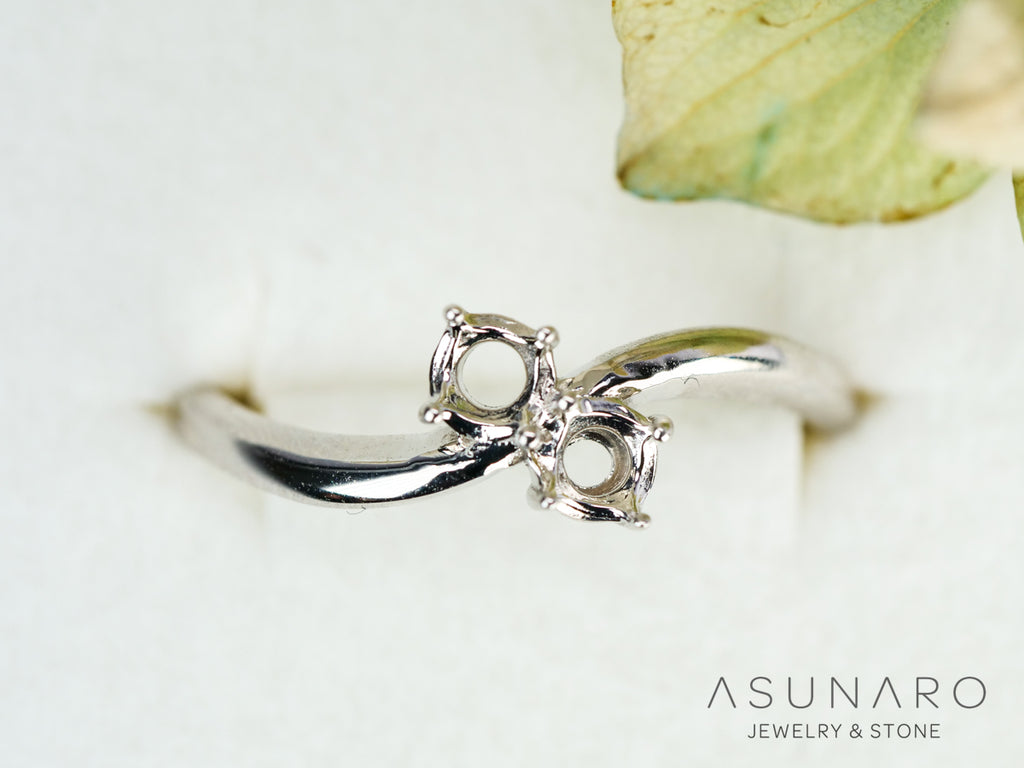 【お仕立て用】空枠番号：S88A　ダイヤなし　リング枠【オーダージュエリー用】