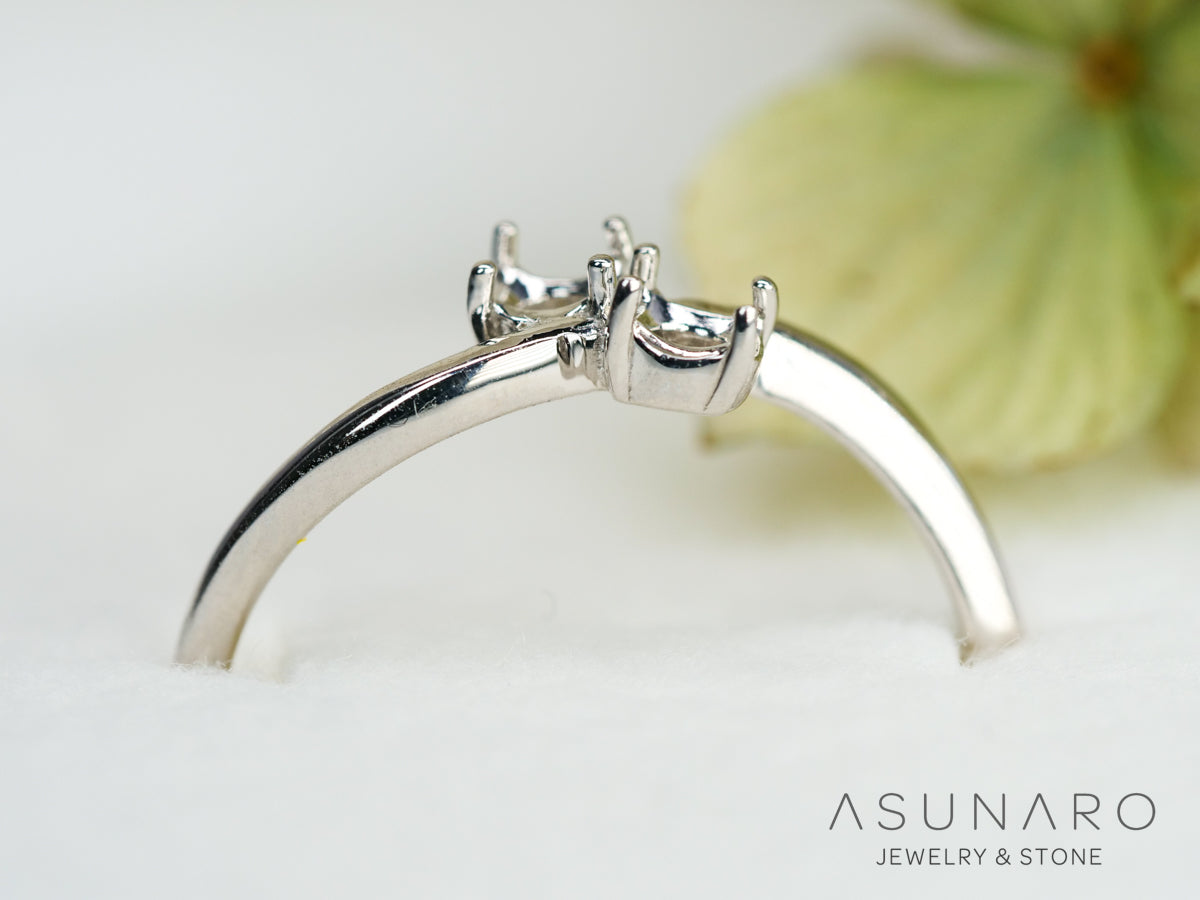 【お仕立て用】空枠番号：S88A　ダイヤなし　リング枠【オーダージュエリー用】