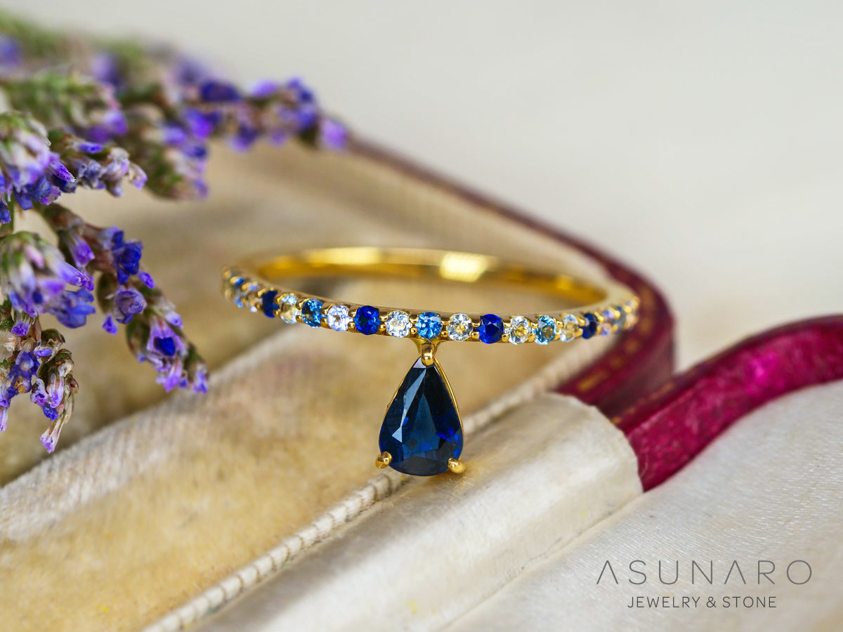 【お仕立て用】空枠番号：ASU-4　リング枠【オーダージュエリー用】