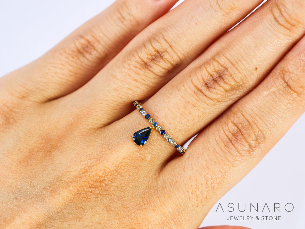 【お仕立て用】空枠番号：ASU-4　リング枠【オーダージュエリー用】