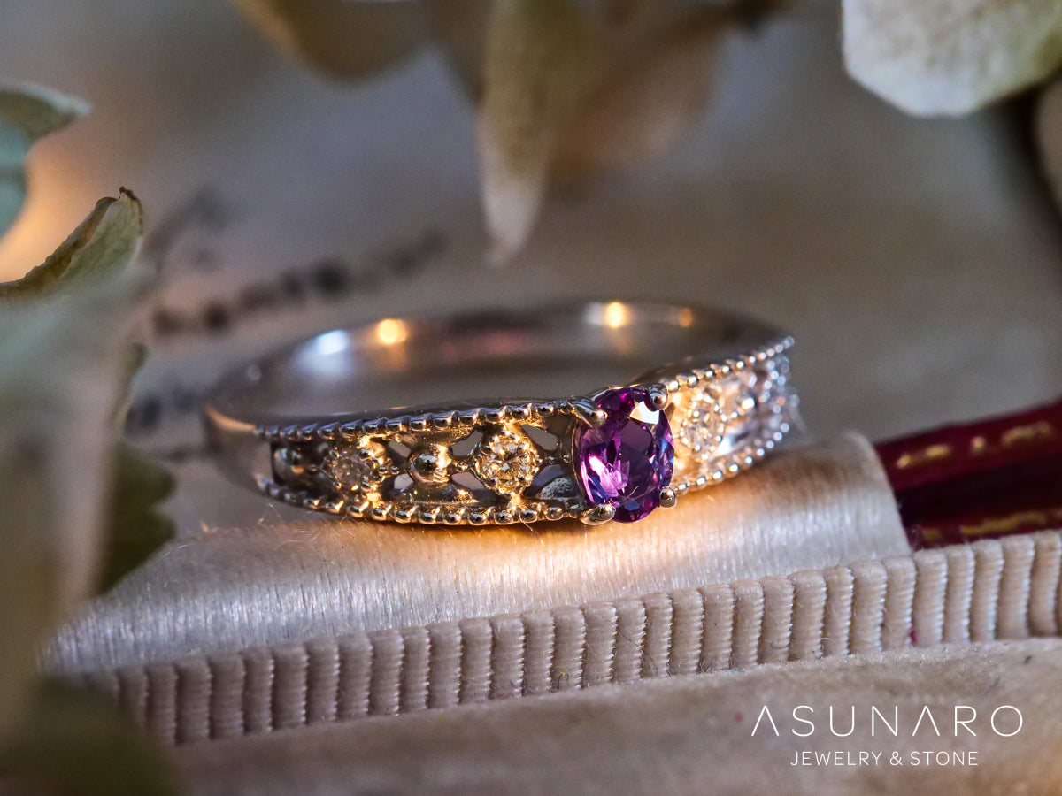 【お仕立て用】空枠番号：5361I　リング枠【オーダージュエリー用】