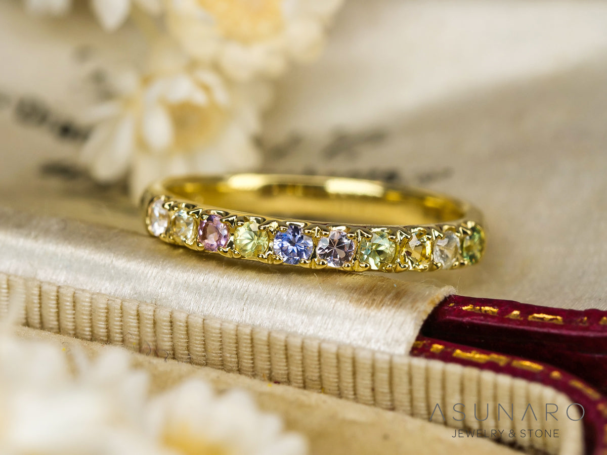 マルヴェセア malvaceae コンビ・スリーカラー ピアス ミディアム 3