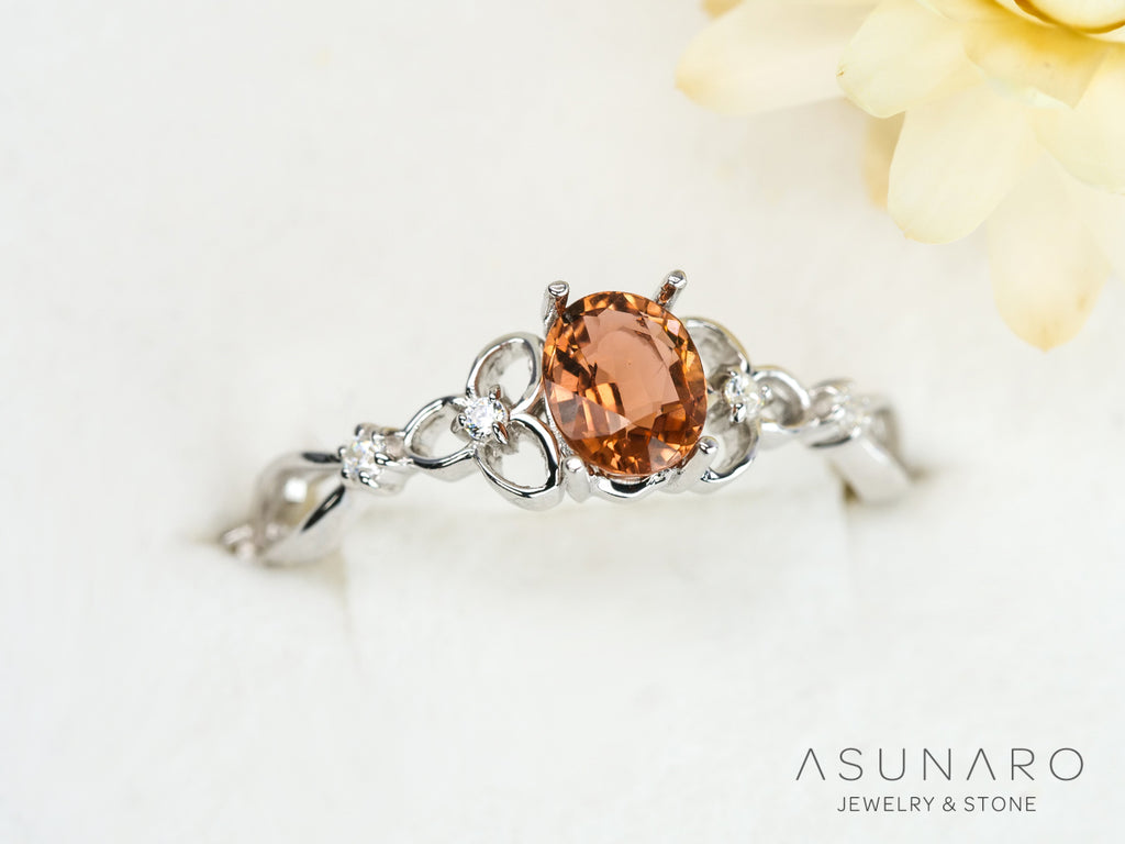 【お仕立て用】空枠番号：S09A　リング枠【オーダージュエリー用】