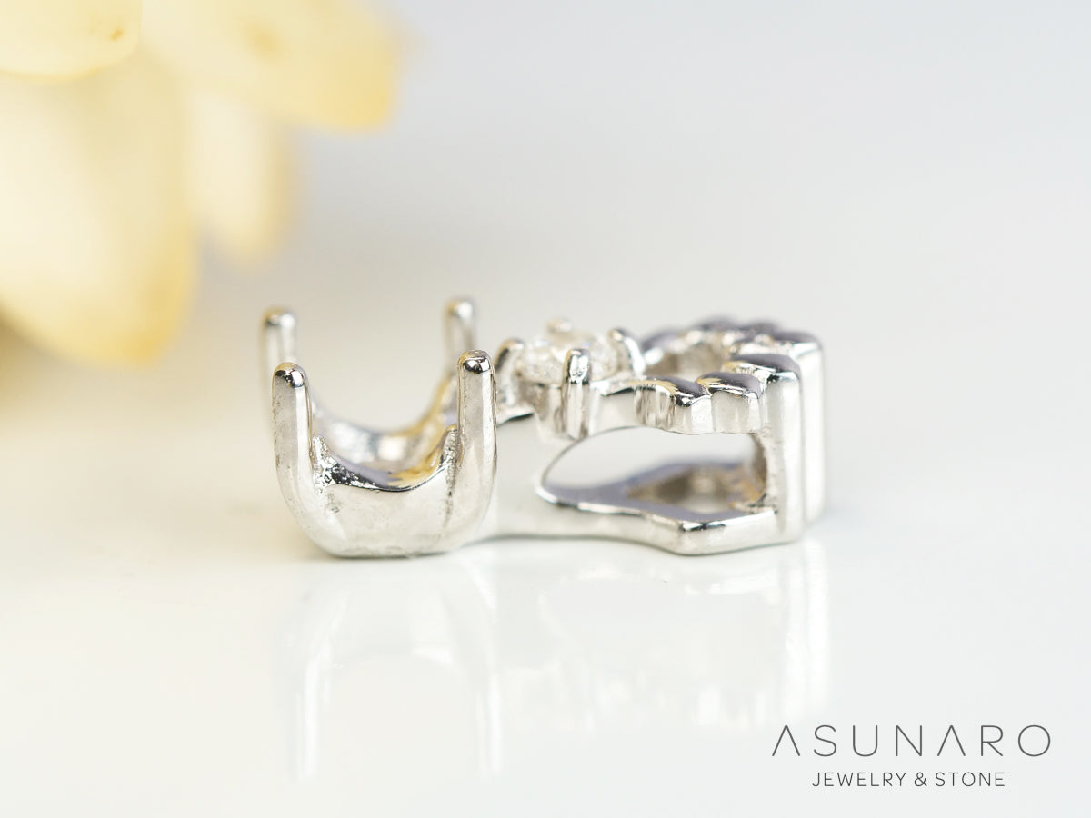 【お仕立て用】空枠番号：S01A　ペンダントトップ枠【オーダージュエリー用】