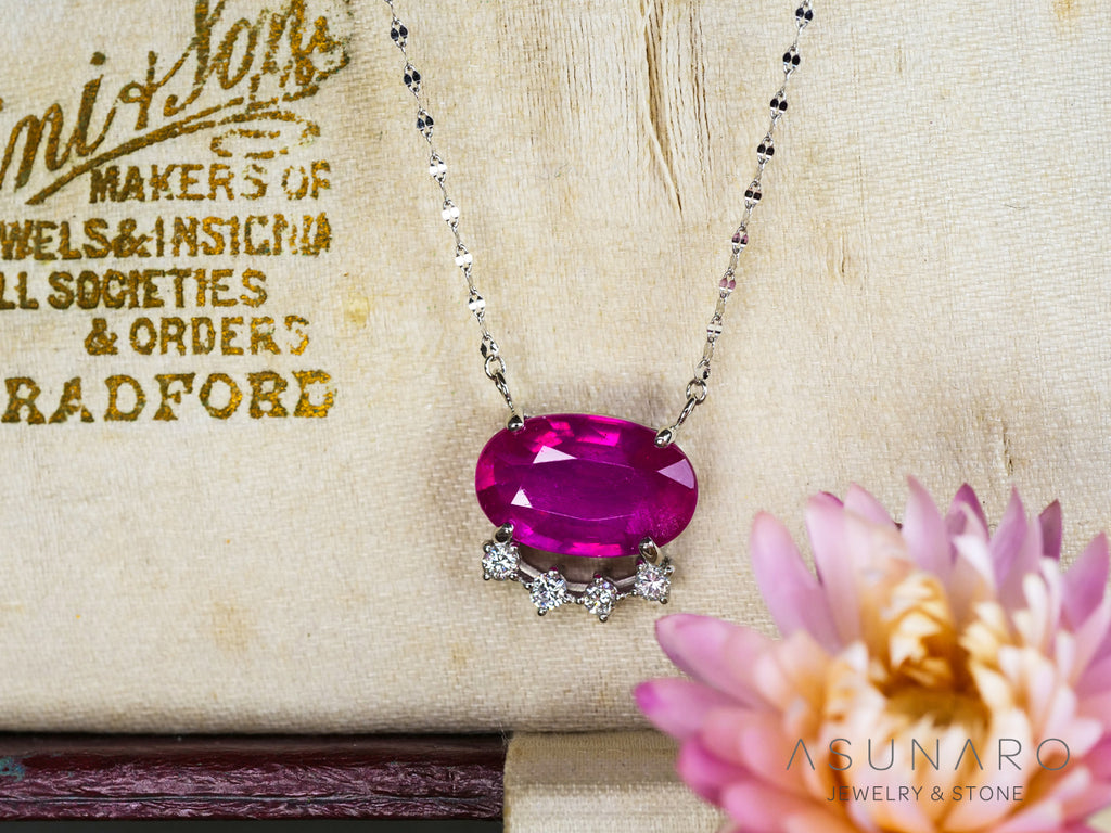 【お仕立て用】空枠番号：S86A　両吊りネックレス　ペンダントトップ枠【オーダージュエリー用