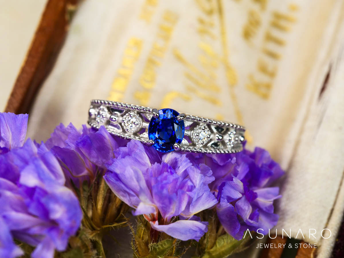 お仕立て用】空枠番号：5361I リング枠【オーダージュエリー用