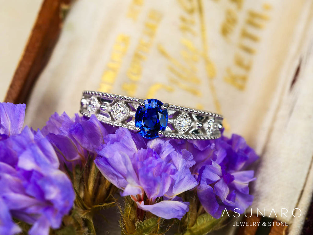 【お仕立て用】空枠番号：5361I　リング枠【オーダージュエリー用】