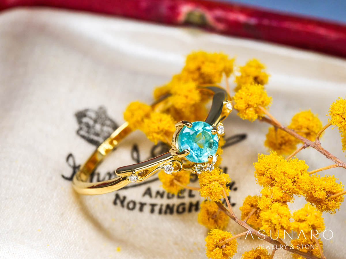 【お仕立て用】空枠番号：S82A　リング枠　V字枠【オーダージュエリー用】