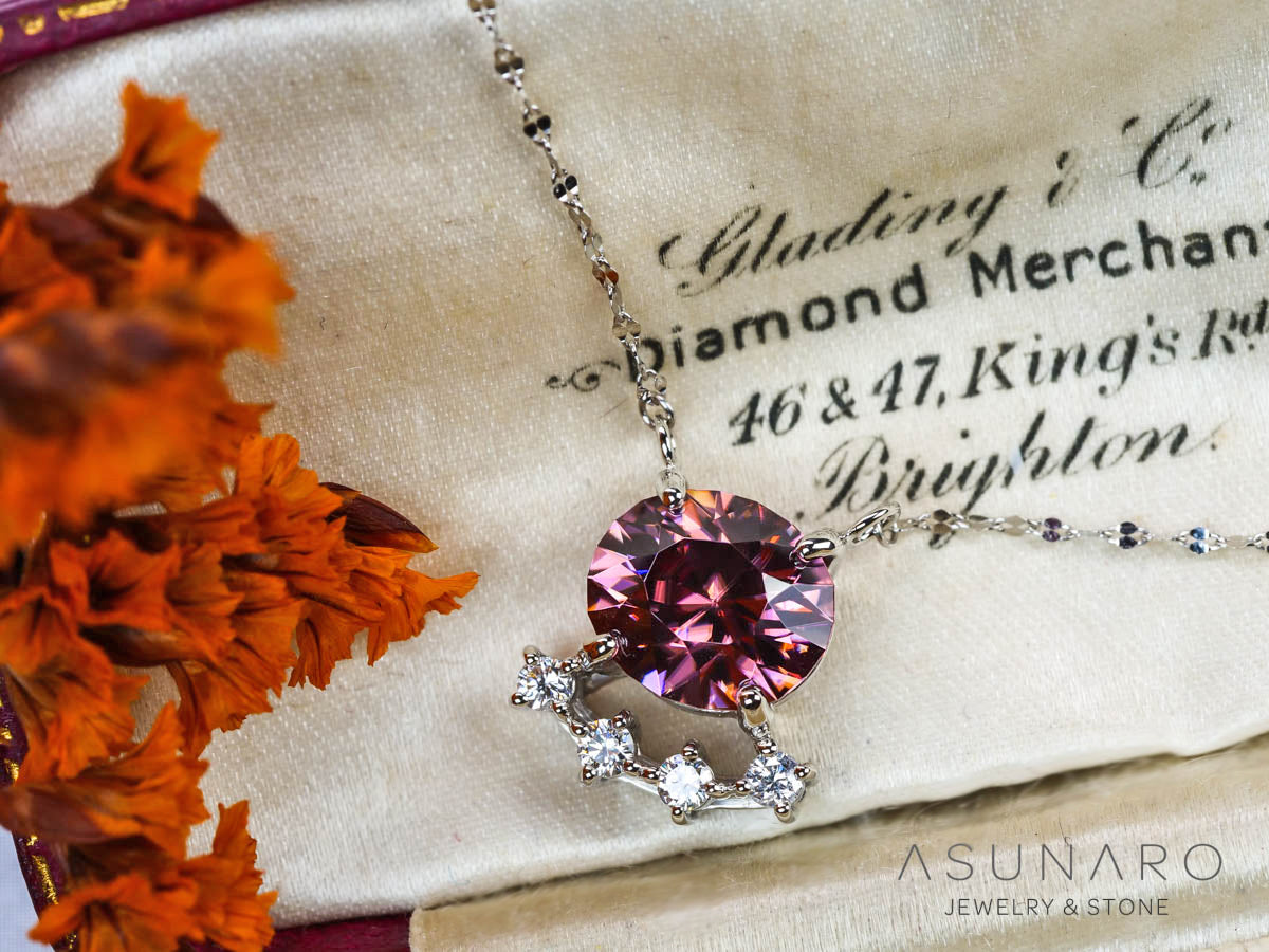 お仕立て用】空枠番号：S86A 両吊りネックレス ペンダントトップ枠