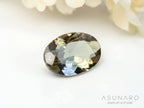 バイカラーゾイサイト（タンザナイト）オーバルカット　タンザニア産　0.73ct【241211-2401】