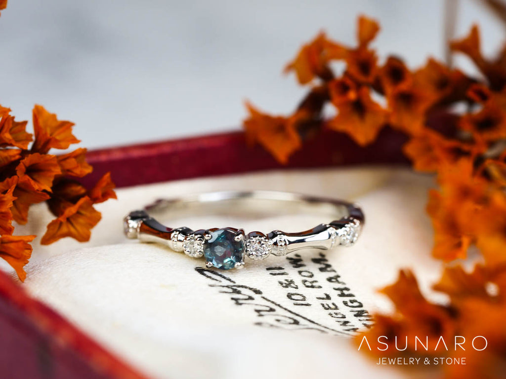 【お仕立て用】空枠番号：5608C　リング枠【オーダージュエリー用】