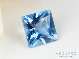 サンタマリアアクアマリン プリンセスカット ブラジル産　0.28ct【241002-2435】