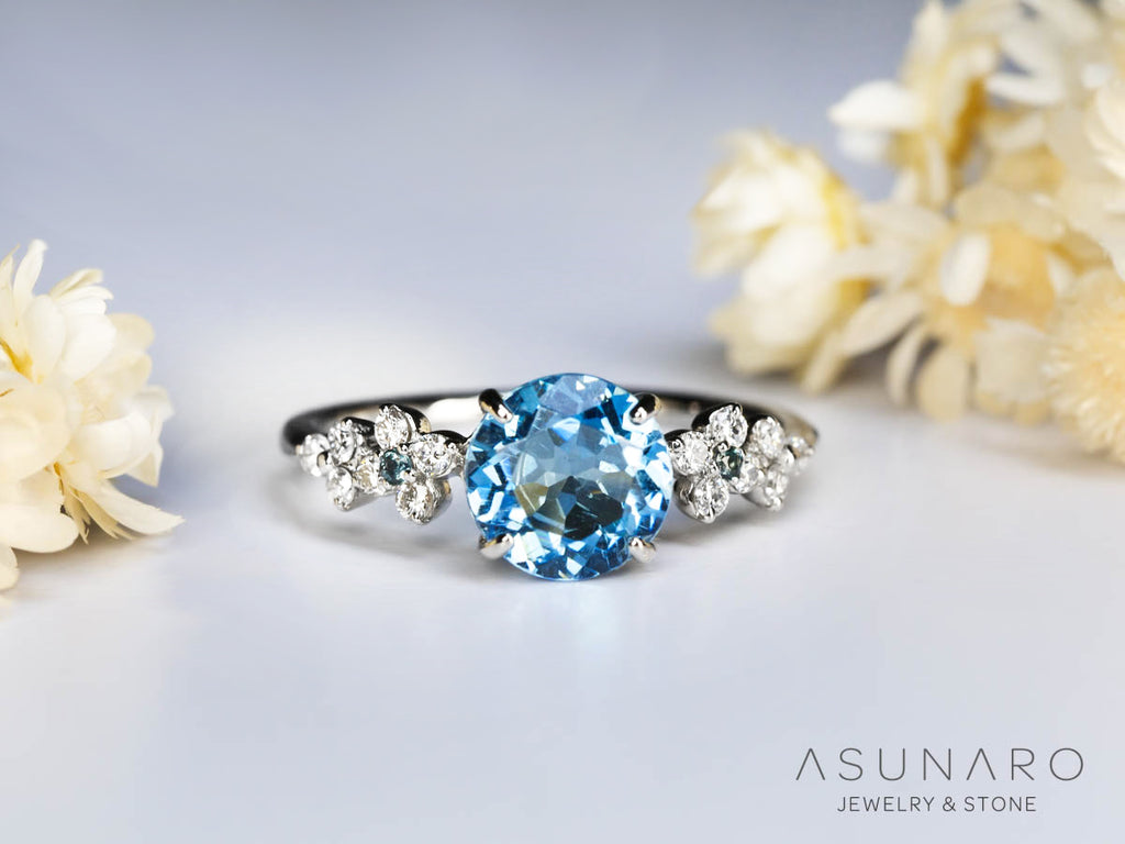 【お仕立て用】空枠番号：5275C　  リング枠　【オーダージュエリー用】