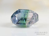 パーティーカラードトルマリン　エメラルドカット　アフガニスタン産　0.78ct【241002-2570】