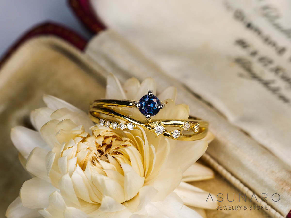 【お仕立て用】空枠番号：S91A　リング枠【オーダージュエリー用】