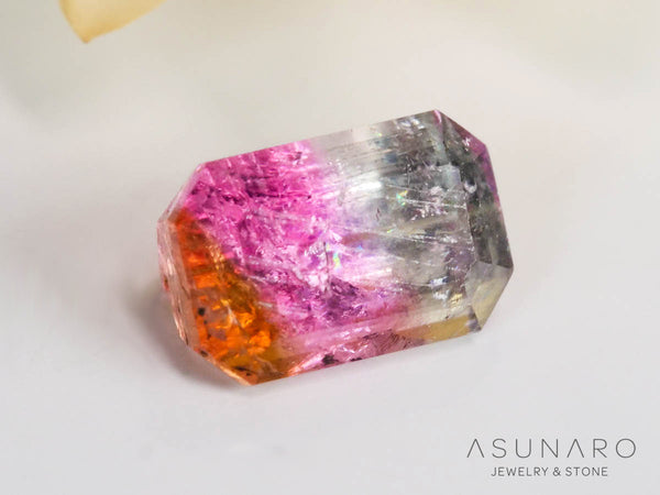 パーティーカラードトルマリン エメラルドカット アフガニスタン産 0.44ct【241002-2574】 – ASUNARO STONE