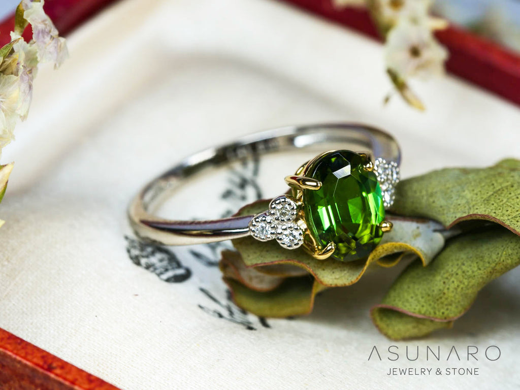 【お仕立て用】空枠番号：4609C　リング枠【オーダージュエリー用】