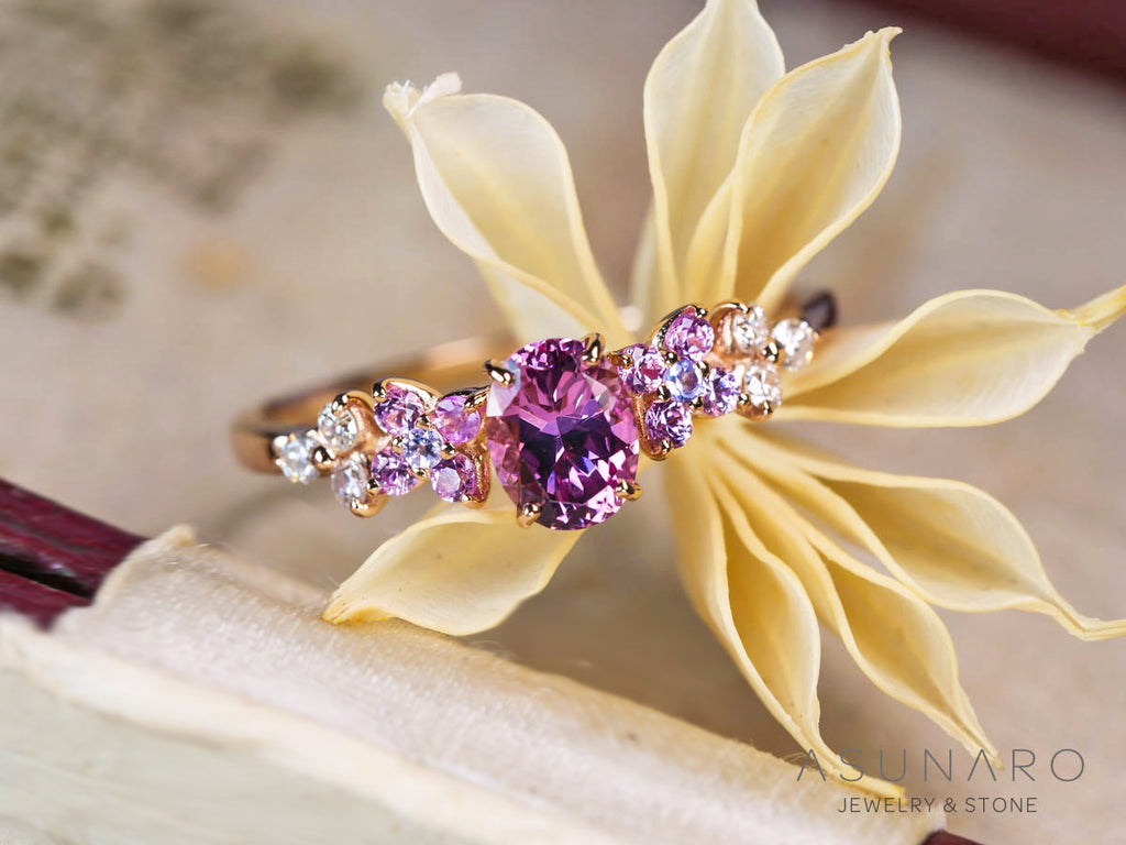 【お仕立て用】空枠番号：5275C　  リング枠　【オーダージュエリー用】