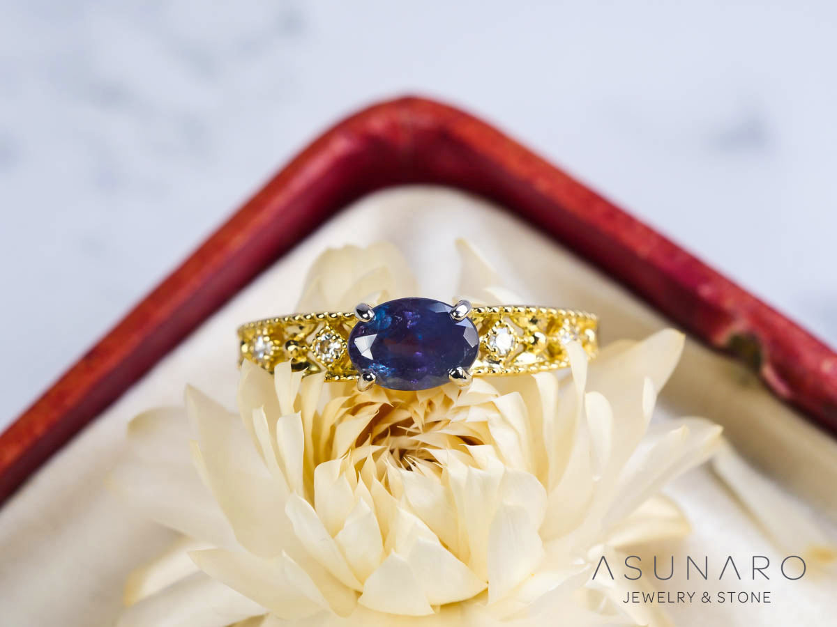 お仕立て用】空枠番号：5361I リング枠【オーダージュエリー用