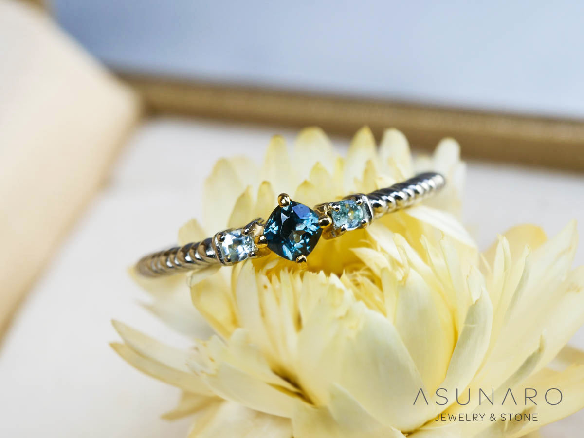 【お仕立て用】空枠番号：5606C　リング枠【オーダージュエリー用】