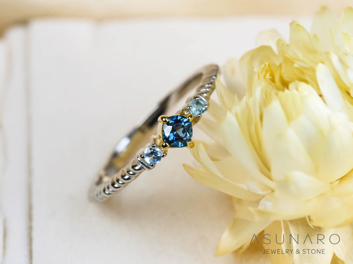 【お仕立て用】空枠番号：5606C　リング枠【オーダージュエリー用】