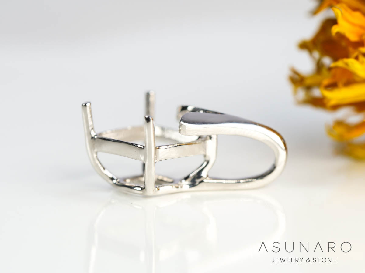 【お仕立て用】空枠番号：5758I　ペンダントトップ枠【オーダージュエリー用】