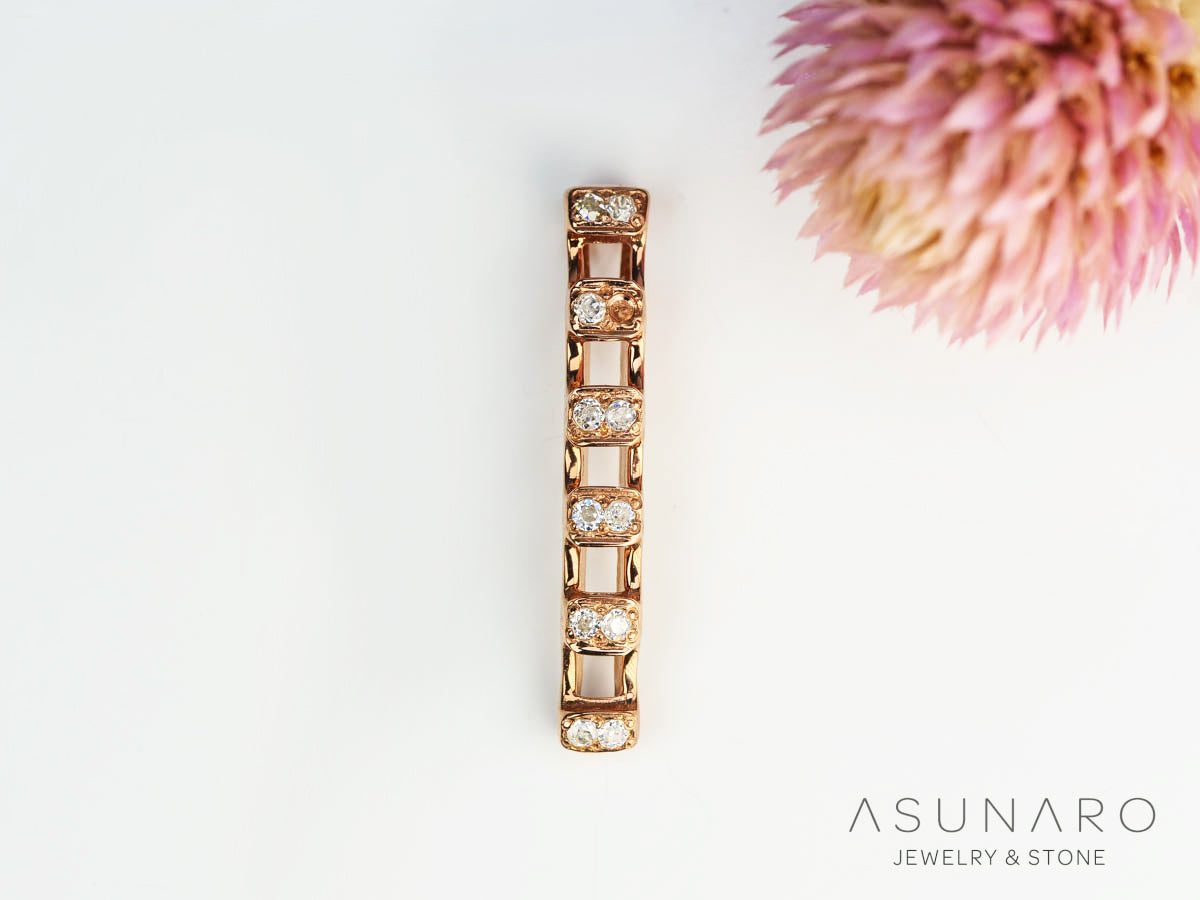 【お仕立て用】空枠番号：3023C　ペンダントトップ枠【オーダージュエリー用】