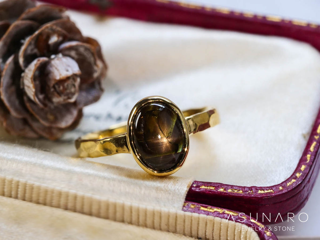 【お仕立て用】空枠番号：2941C　約2.3mm幅　槌目　リング枠　ダイヤなし【オーダージュエリー用】