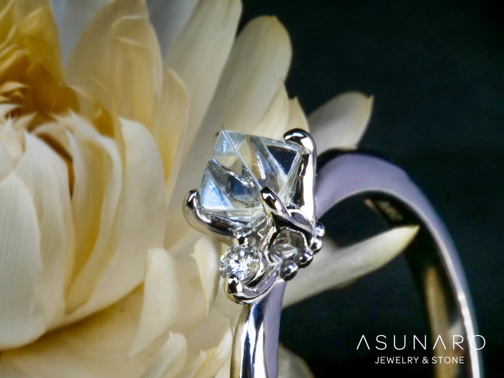 【お仕立て用】空枠番号：3856C　リング枠 【オーダージュエリー用】