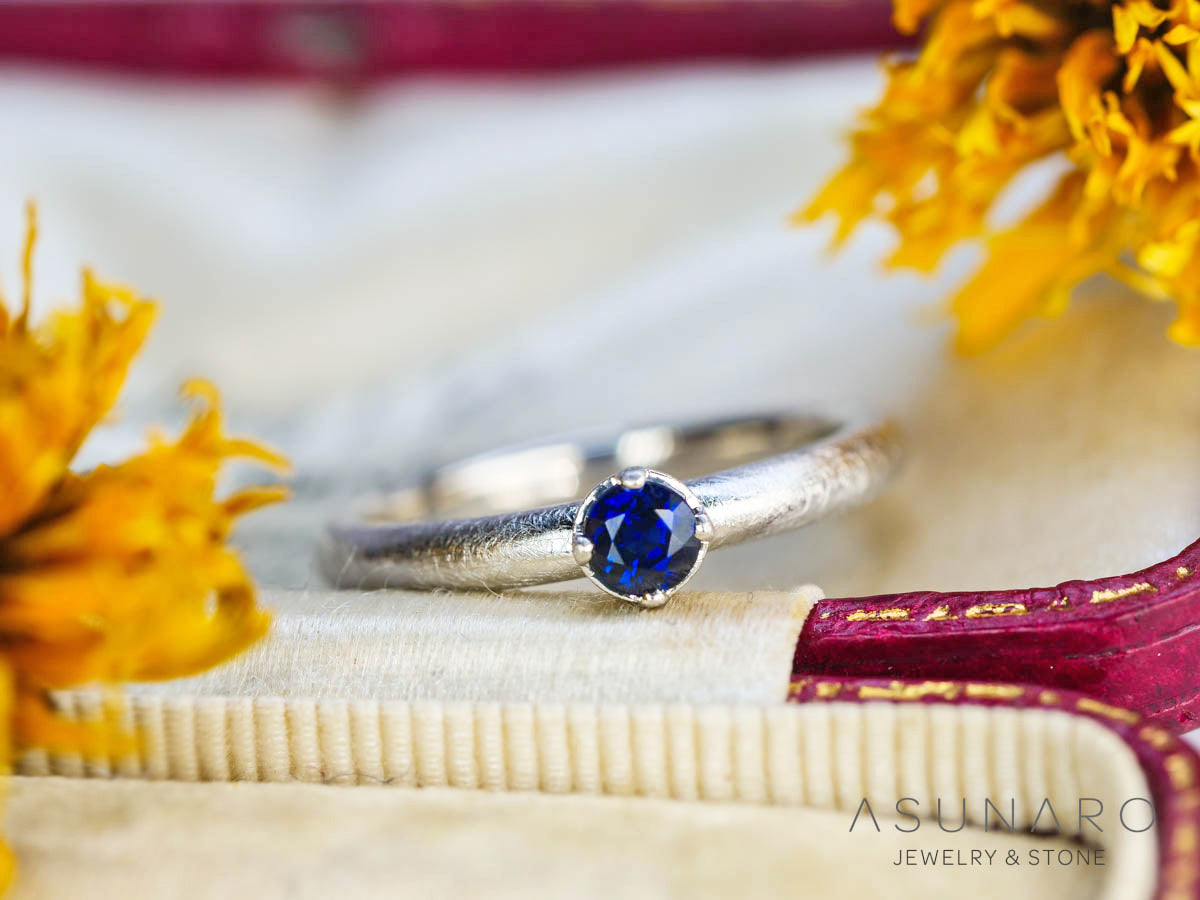 【お仕立て用】空枠番号：ASU-22　ダイヤなし　リング枠【オーダージュエリー用】